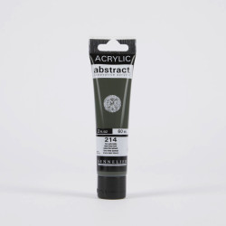 Farba akrylowa Abstract - Sennelier - 214, Burnt Green Earth, 60 ml