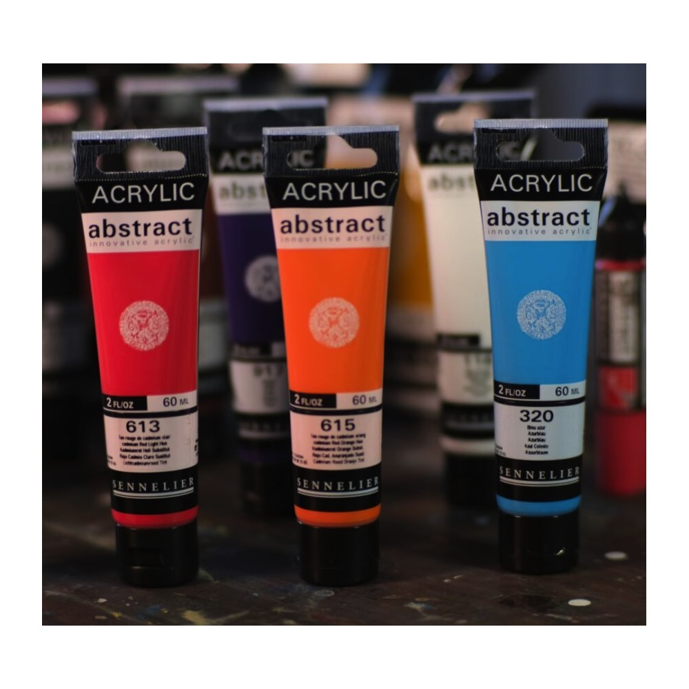 Farba akrylowa Abstract - Sennelier - 211, Burnt Sienna, 60 ml