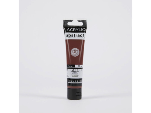 Farba akrylowa Abstract - Sennelier - 211, Burnt Sienna, 60 ml