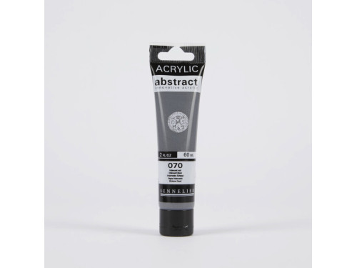 Abstract acrylic paint - Sennelier - 070, Iridescent Black, 60 ml