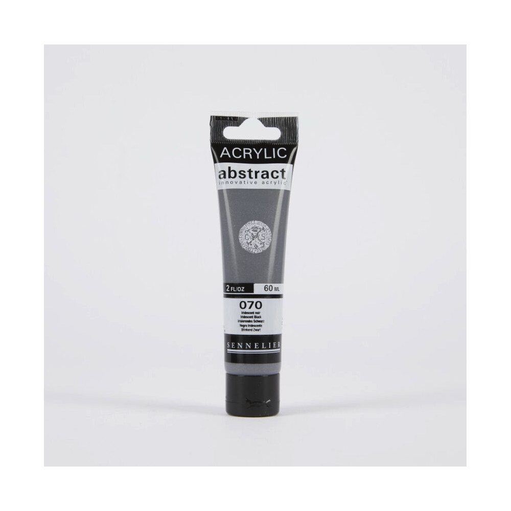 Farba akrylowa Abstract - Sennelier - 070, Iridescent Black, 60 ml