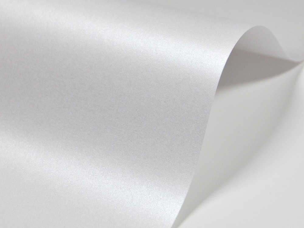 Papier Majestic 250g - Marble White biały A4