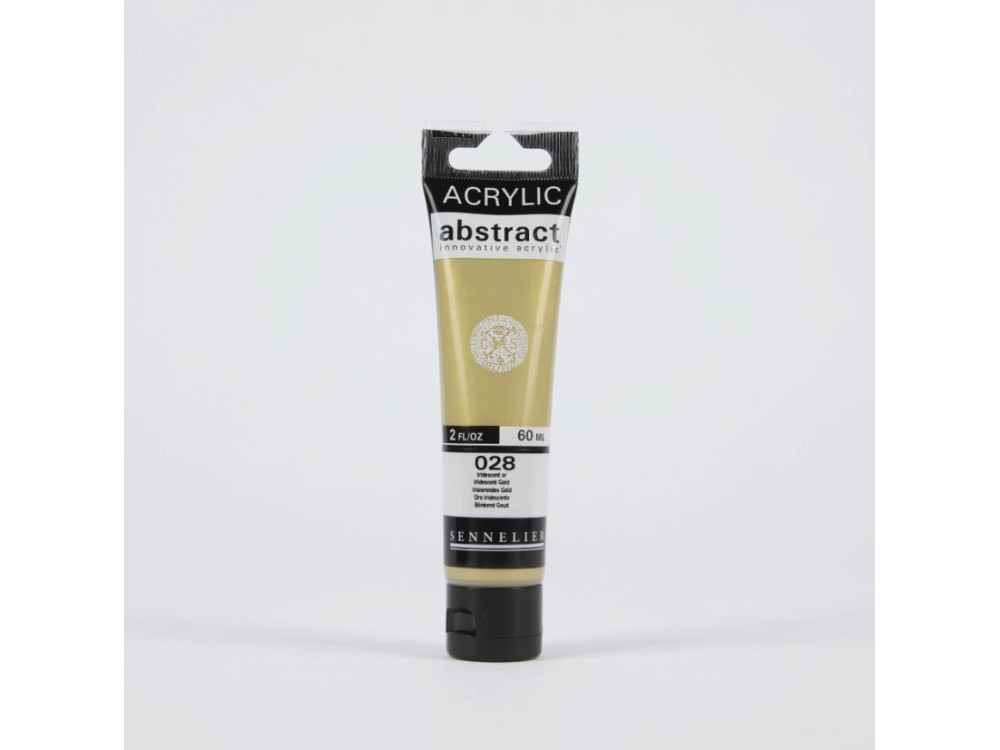 Abstract acrylic paint - Sennelier - 028, Iridescent Gold, 60 ml