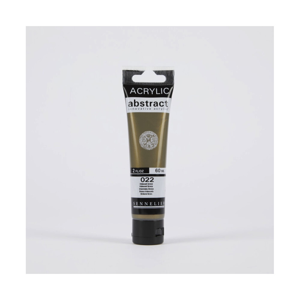 Abstract acrylic paint - Sennelier - 022, Iridescent Bronze, 60 ml