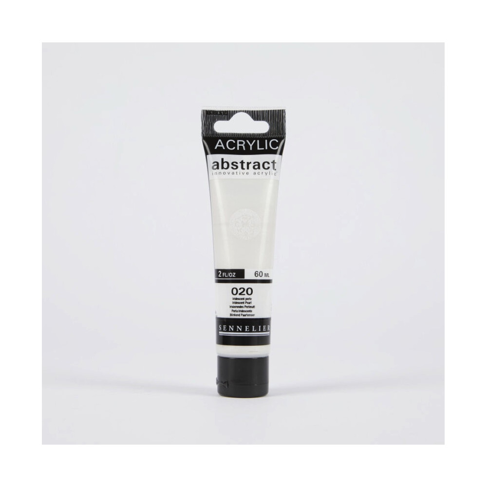 Abstract acrylic paint - Sennelier - 020, Iridescent Pearl, 60 ml