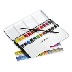 Set of Artists' watercolor half-pans - Sennelier - 24 pcs.