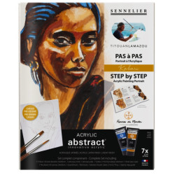 Abstract painting art set - Sennelier - Kabari