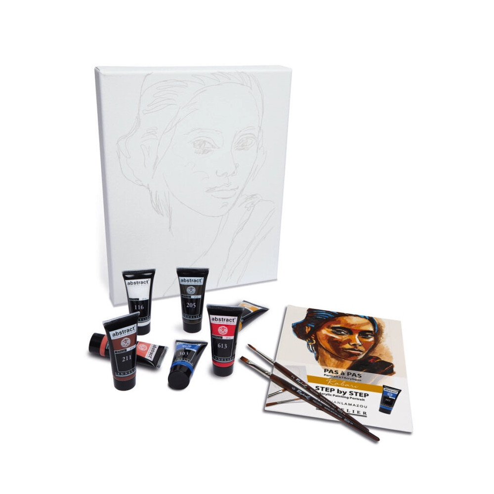 Zestaw artystyczny do malowania Abstract - Sennelier - Kabari