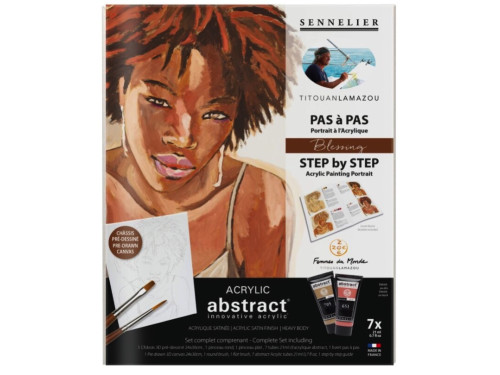 Abstract painting art set - Sennelier - Blessing