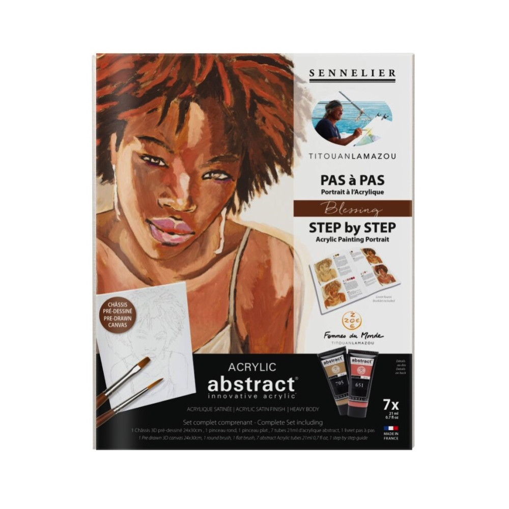 Abstract painting art set - Sennelier - Blessing