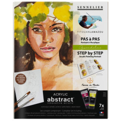 Abstract painting art set - Sennelier - Gwendoline