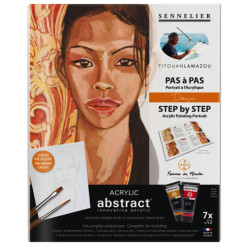 Abstract painting art set - Sennelier - Dayu