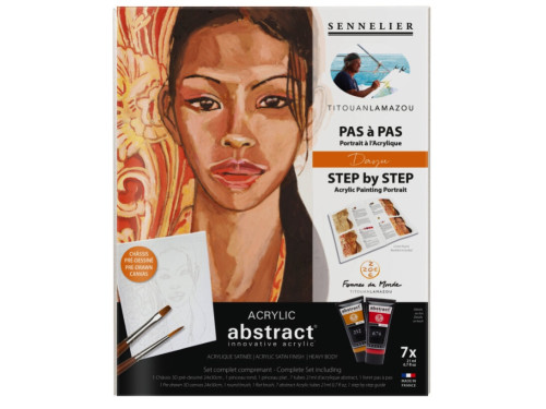 Abstract painting art set - Sennelier - Dayu