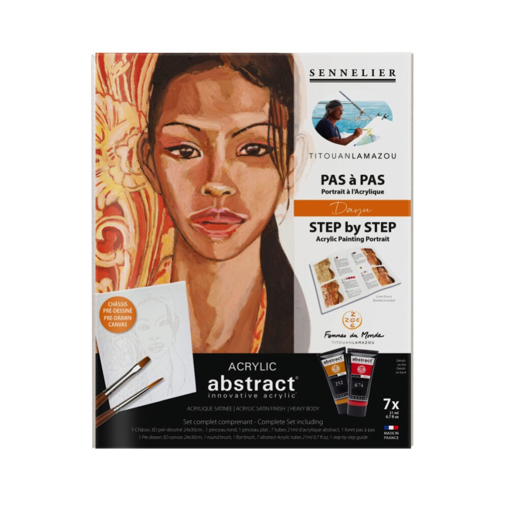 Abstract painting art set - Sennelier - Dayu