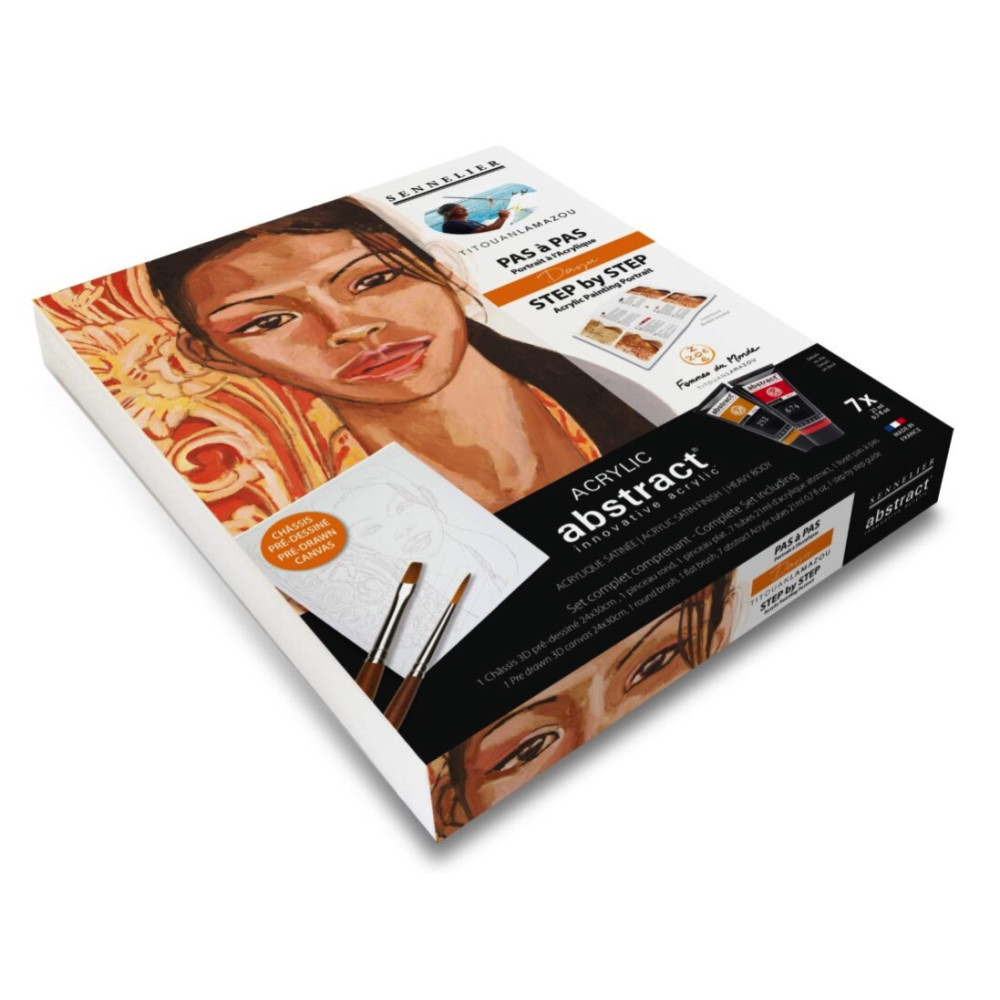 Abstract painting art set - Sennelier - Dayu