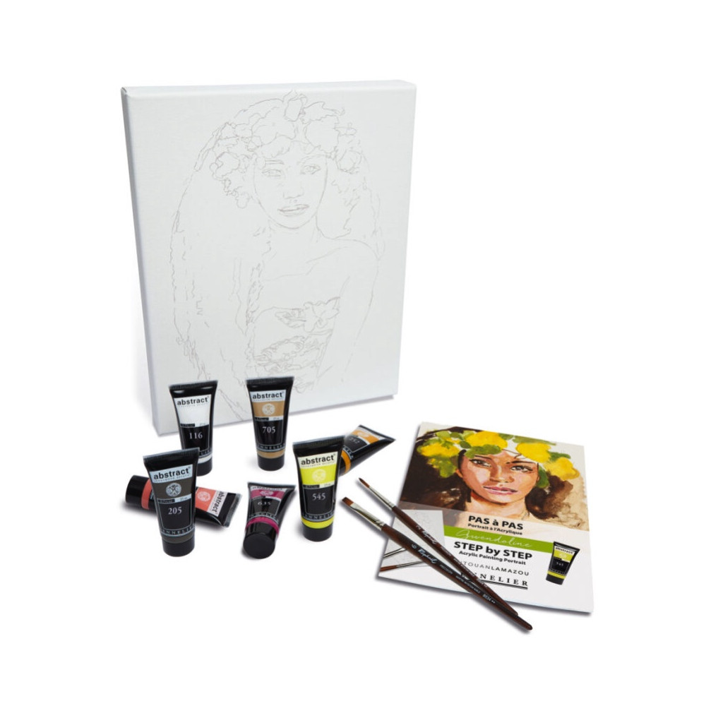 Abstract painting art set - Sennelier - Gwendoline
