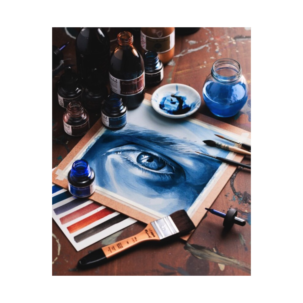 Zestaw tuszów do kaligrafii - Sennelier - 4 x 30 ml