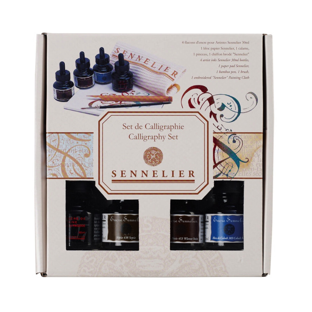 Calligraphy set - Sennelier - 8 pcs.
