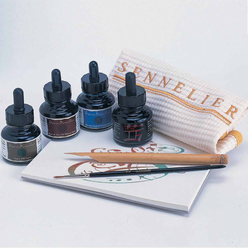 Calligraphy set - Sennelier - 8 pcs.