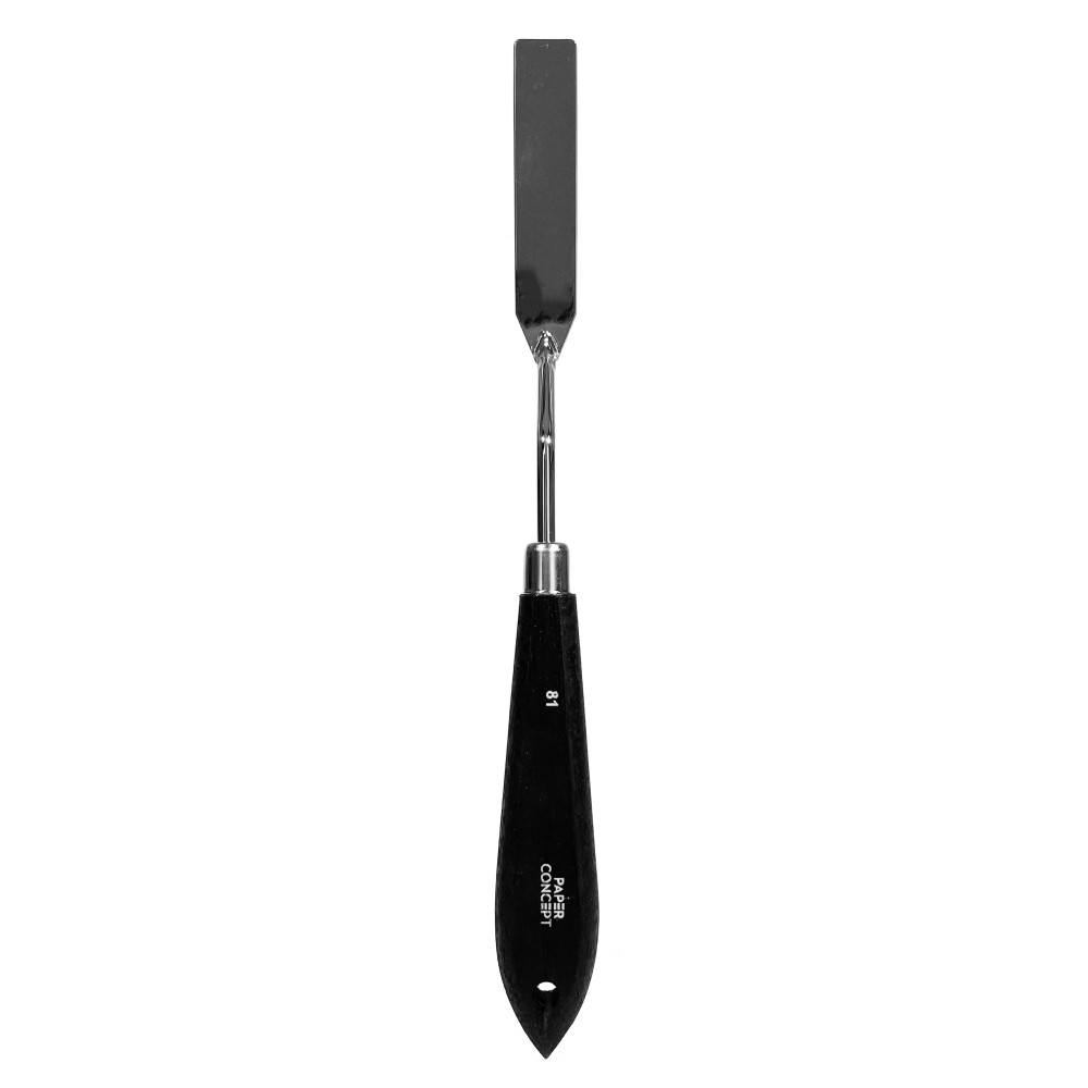 Palette knife with wooden handle - PaperConcept - no. 81