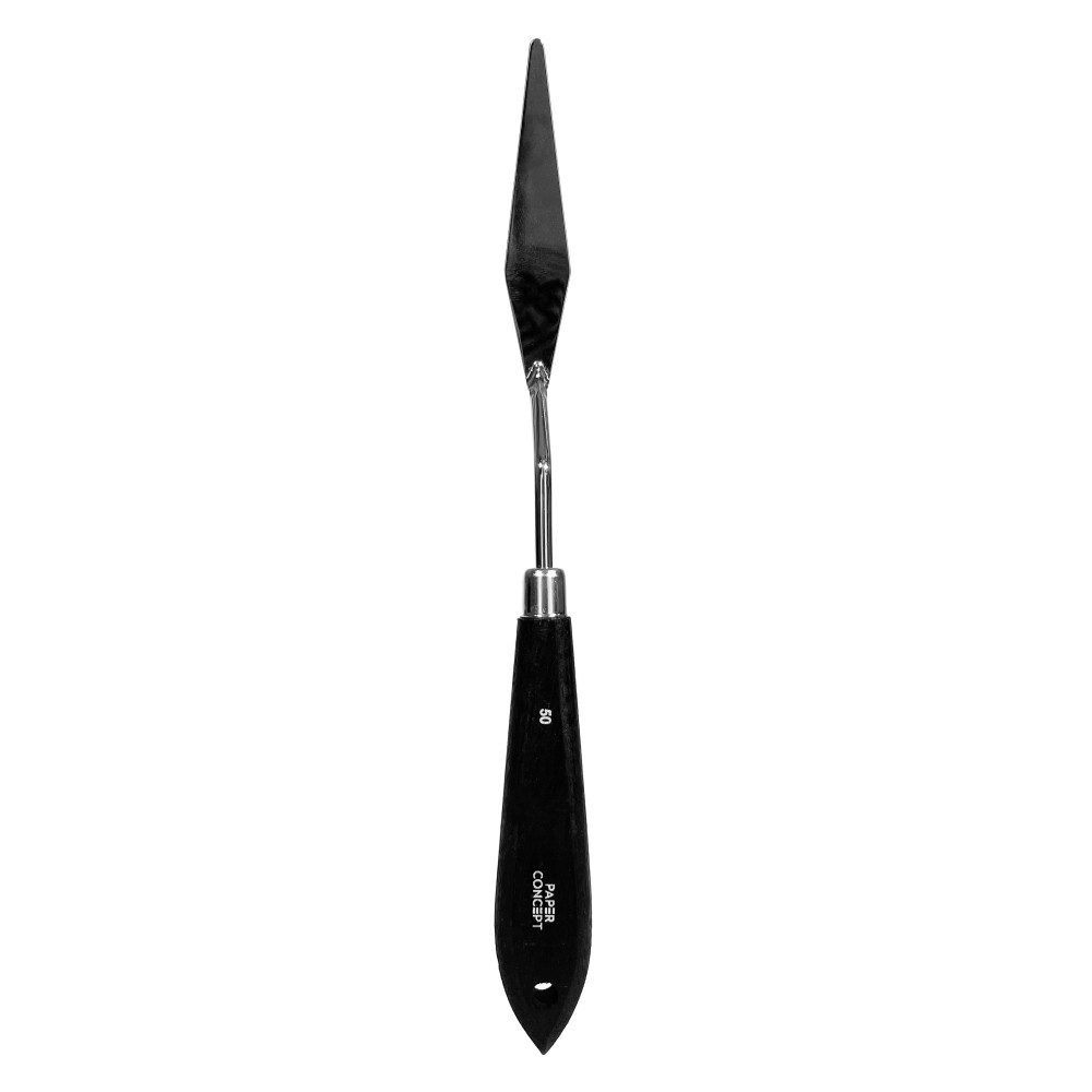 Palette knife with wooden handle - PaperConcept - no. 50