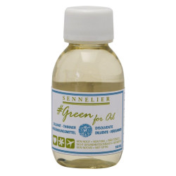 Green for Oil Thinner solvent - Sennelier - 100 ml