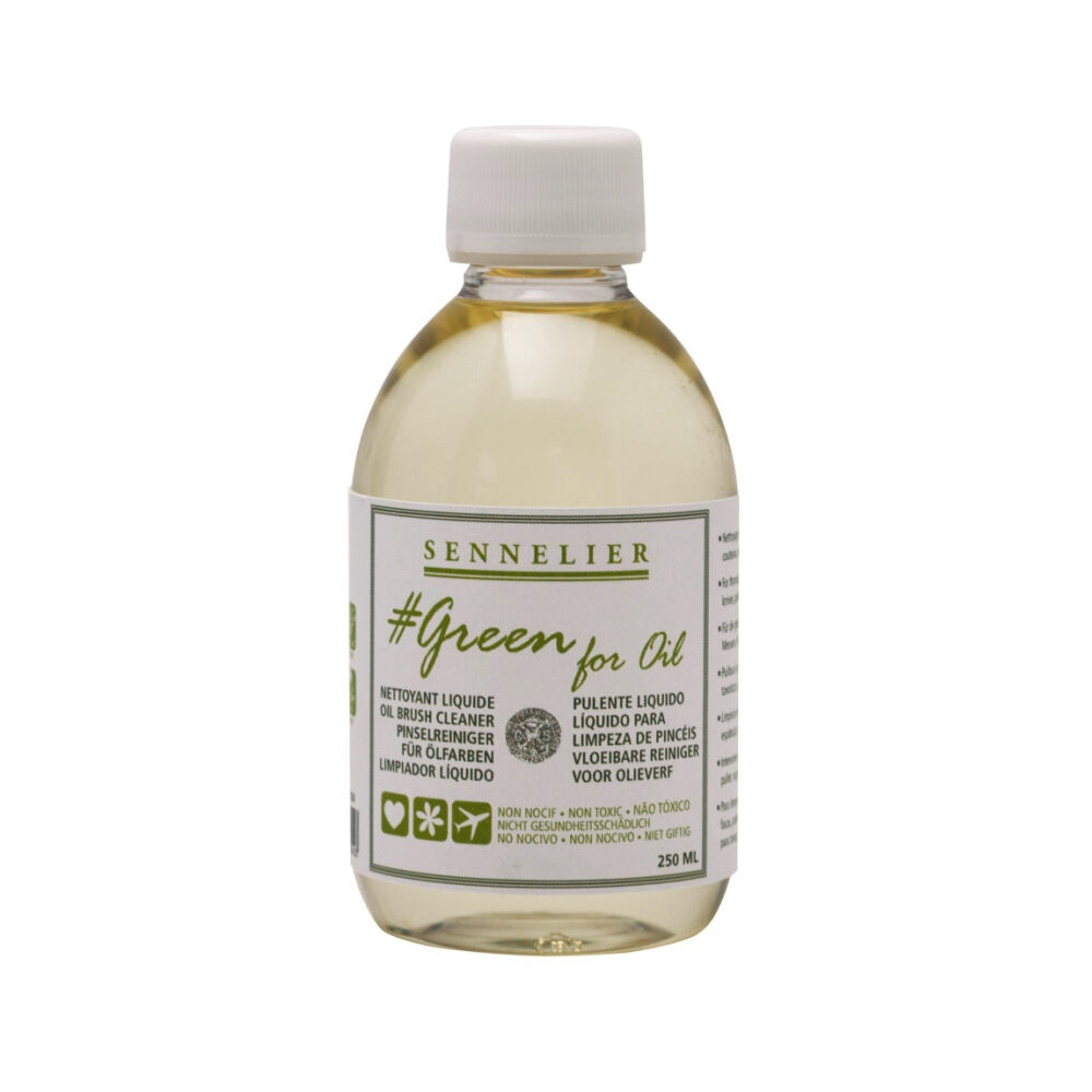 Oil brush cleaner Green For Oil - Sennelier - 250 ml