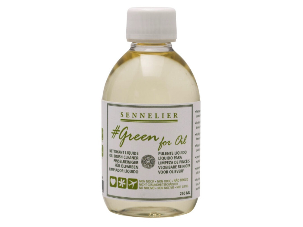 Oil brush cleaner Green For Oil - Sennelier - 250 ml
