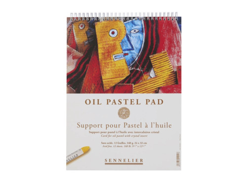 Oil pastel pad - Sennelier - 24 x 32 cm, 340 g, 12 ark.