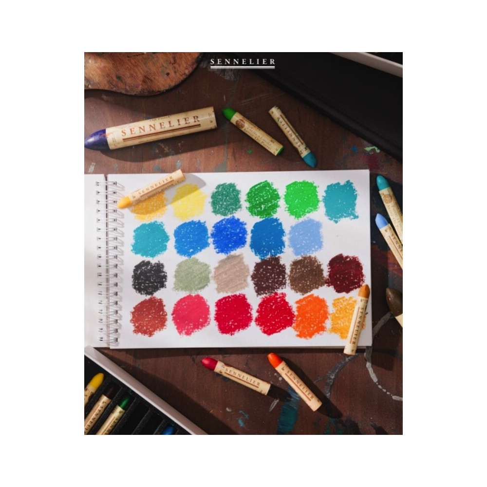 Oil pastel pad - Sennelier - 16 x 24 cm, 340 g, 12 ark.