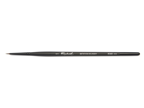 Round, synthetic bristles, Stradivarius brush, 8340 series - Raphael - no. 1