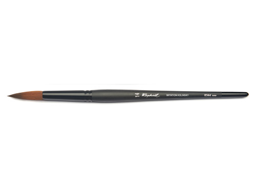 Fine round, synthetic bristles, Stradivarius brush, 8344 series - Raphael - no. 14