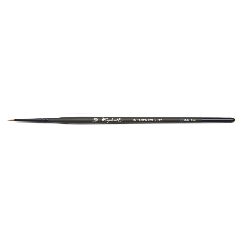 Fine round, synthetic bristles, Stradivarius brush, 8344 series - Raphael - no. 4/0