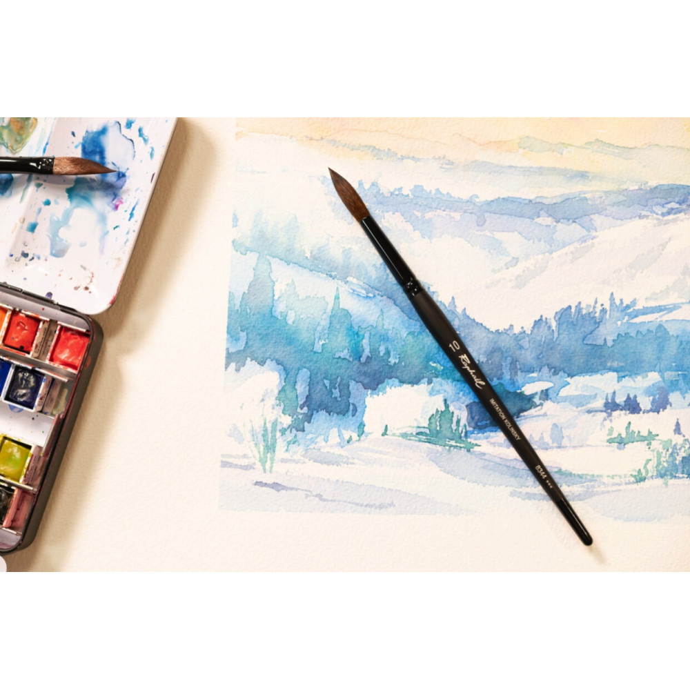 Liner, synthetic bristles, Stradivarius brush, 8346 series - Raphael - no. 6