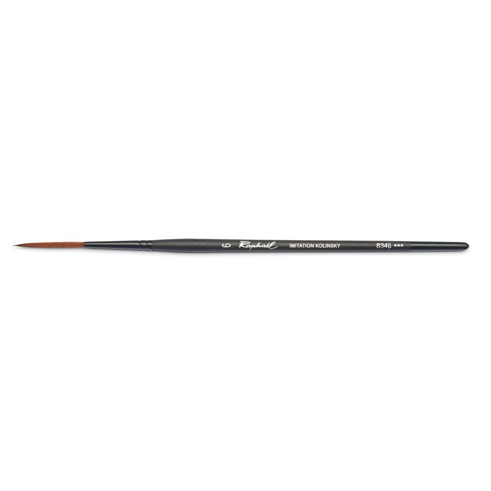 Liner, synthetic bristles, Stradivarius brush, 8346 series - Raphael - no. 6