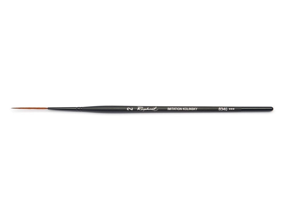 Liner, synthetic bristles, Stradivarius brush, 8346 series - Raphael - no. 2