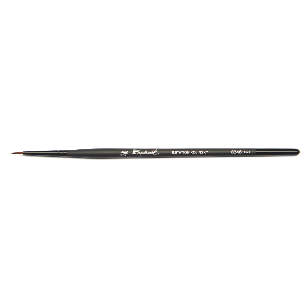 Round, synthetic bristles, Stradivarius brush, 8348 series - Raphael - no. 2/0