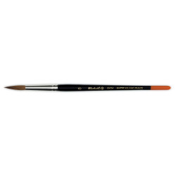 Round natural bristles Martre Kolinsky brush 8404 series - Raphael - no. 8