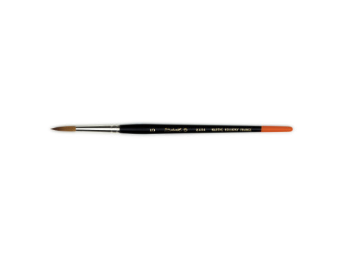 Round natural bristles Martre Kolinsky brush 8404 series - Raphael - no. 5