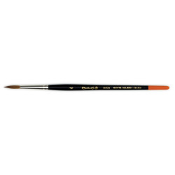 Round natural bristles Martre Kolinsky brush 8404 series - Raphael - no. 4