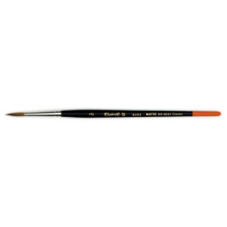 Round natural bristles Martre Kolinsky brush 8404 series - Raphael - no. 3