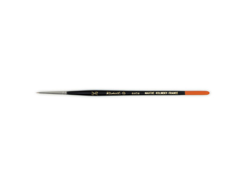 Round natural bristles Martre Kolinsky brush 8404 series - Raphael - no. 6/0