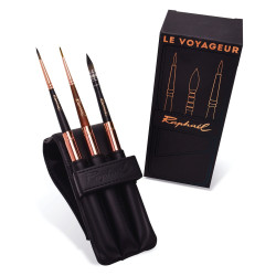 Le Voyageur brush set - Raphael - 3 pcs.