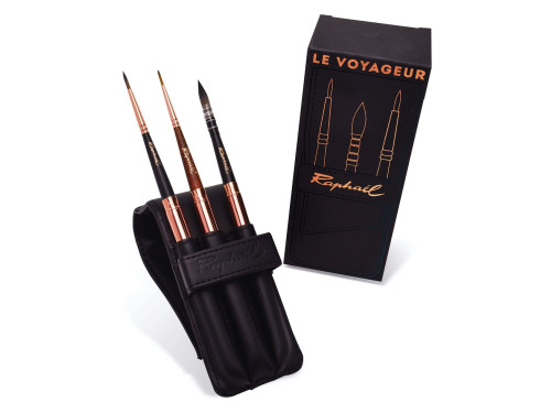 Le Voyageur brush set - Raphael - 3 pcs.