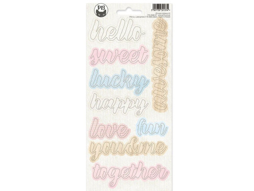 Arkusz naklejek 10,5 x 23 cm - Piątek Trzynastego - Baby Joy 01