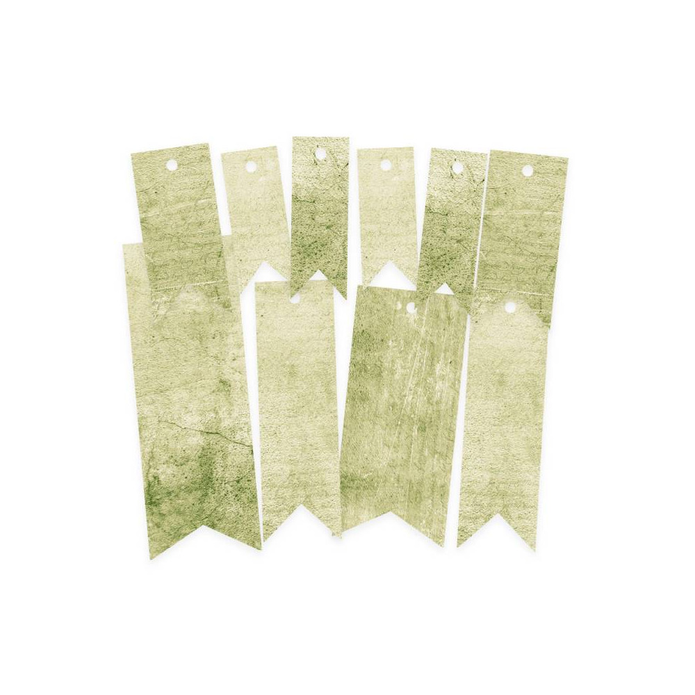 Decorative tag set - Piątek Trzynastego - Believe in Fairies 02, 10 pcs.