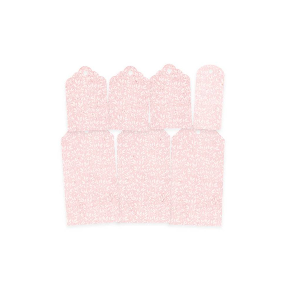 Decorative tag set - Piątek Trzynastego - Believe in Fairies 03, 7 pcs.