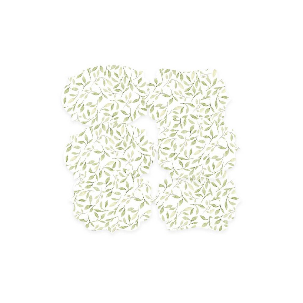 Decorative tag set - Piątek Trzynastego - Believe in Fairies 04, 6 pcs.