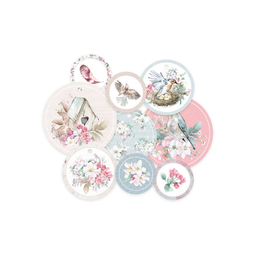 Tags set - Piątek Trzynastego - Birdhouse, 9 pcs.