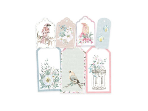 Zestaw tagów - Piątek Trzynastego - Birdhouse, 7 szt.